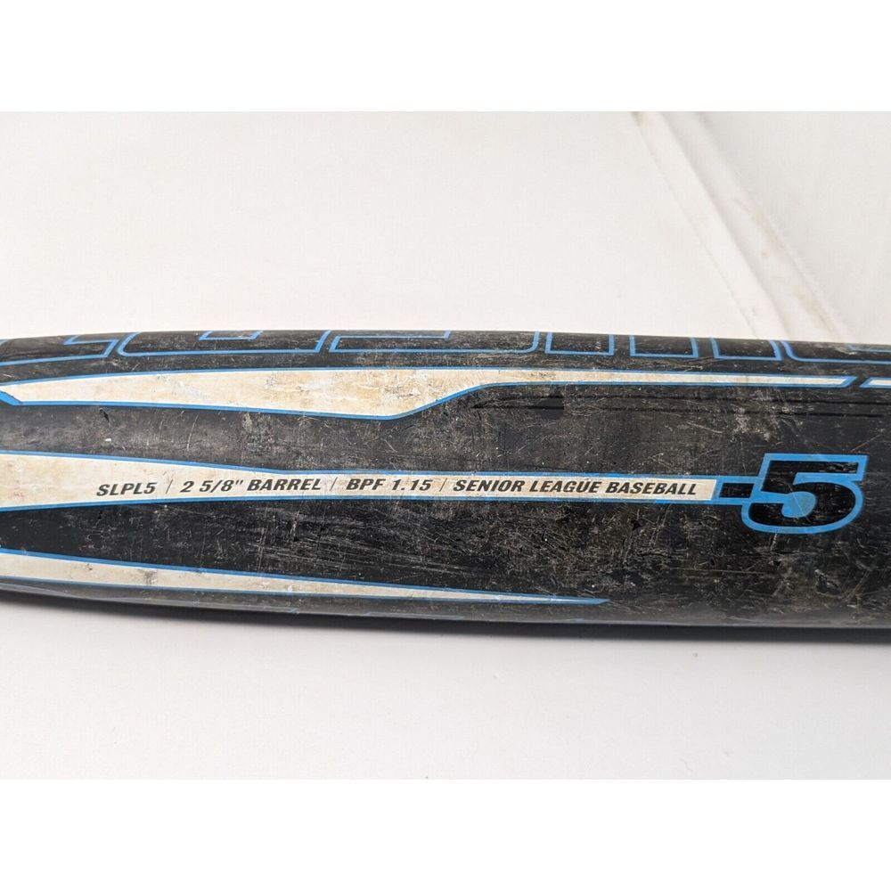Rawlings SLPL5 Plasma Senior League Baseball Bat 30" 25 oz -5 2 5/8 Barrel VTG - Picture 9 of 13
